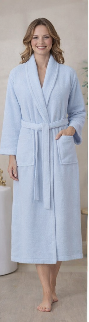 Bademantel Diamond Collection- Blue