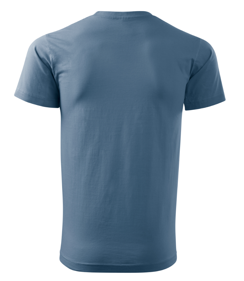 CLX- Basic Men T-Shirts 10 Stück Bundle Farbe Denim Blue