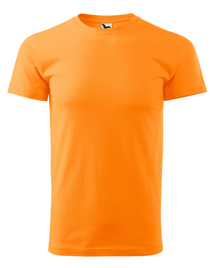 CLX- Basic Men T-Shirts 10 Stück Bundle Farbe Orange