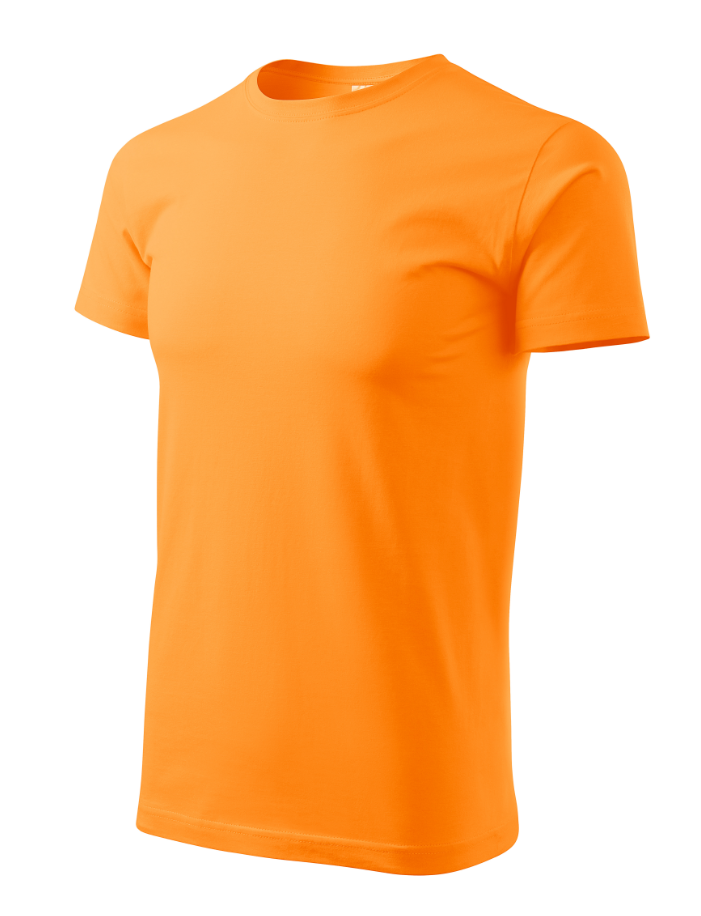 CLX- Basic Men T-Shirts 10 Stück Bundle Farbe Orange