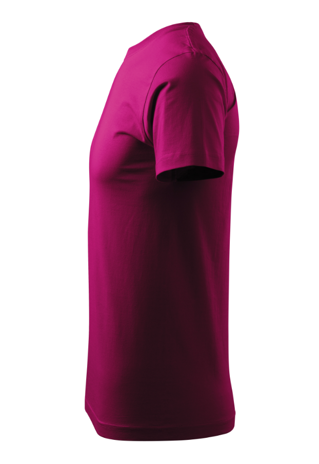 CLX- Basic Men T-Shirts 10 Stück Bundle Farbe Fuchsia Red