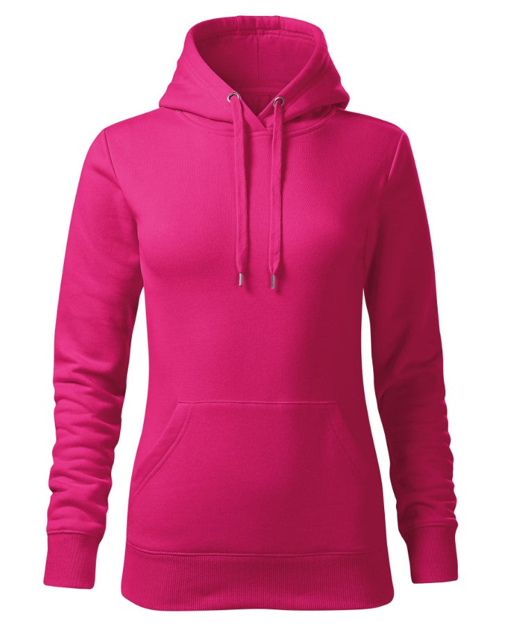 CLX-Damen Hoodie Langarm mit Kapuze- Farbe Pink