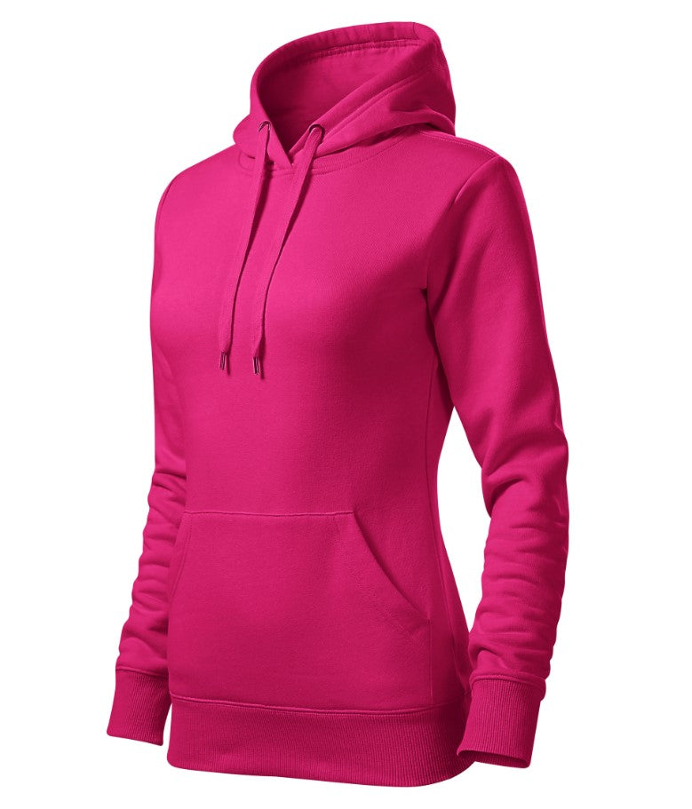 CLX-Damen Hoodie Langarm mit Kapuze- Farbe Pink