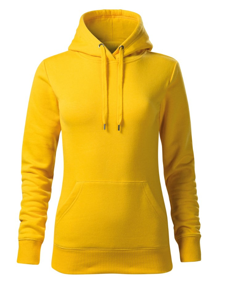 CLX-Damen Hoodie Langarm mit Kapuze- Farbe Gelb