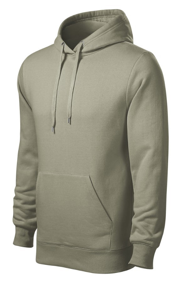 CLX Men Hoodie Langarm mit Kapuze- Khaki Light