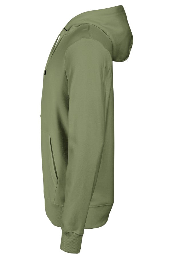 CLX Men Hoodie Langarm mit Kapuze- Khaki Light