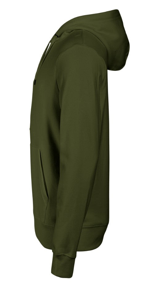 CLX- Men Hoodie Langarm mit Kapuze- Phantom Black