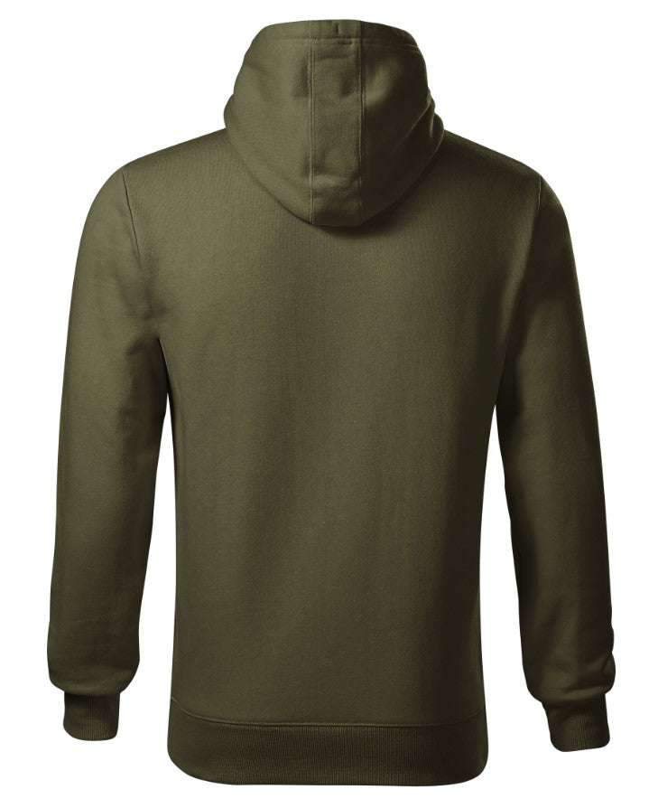 CLX- Men Hoodie Langarm mit Kapuze- Forrest Green