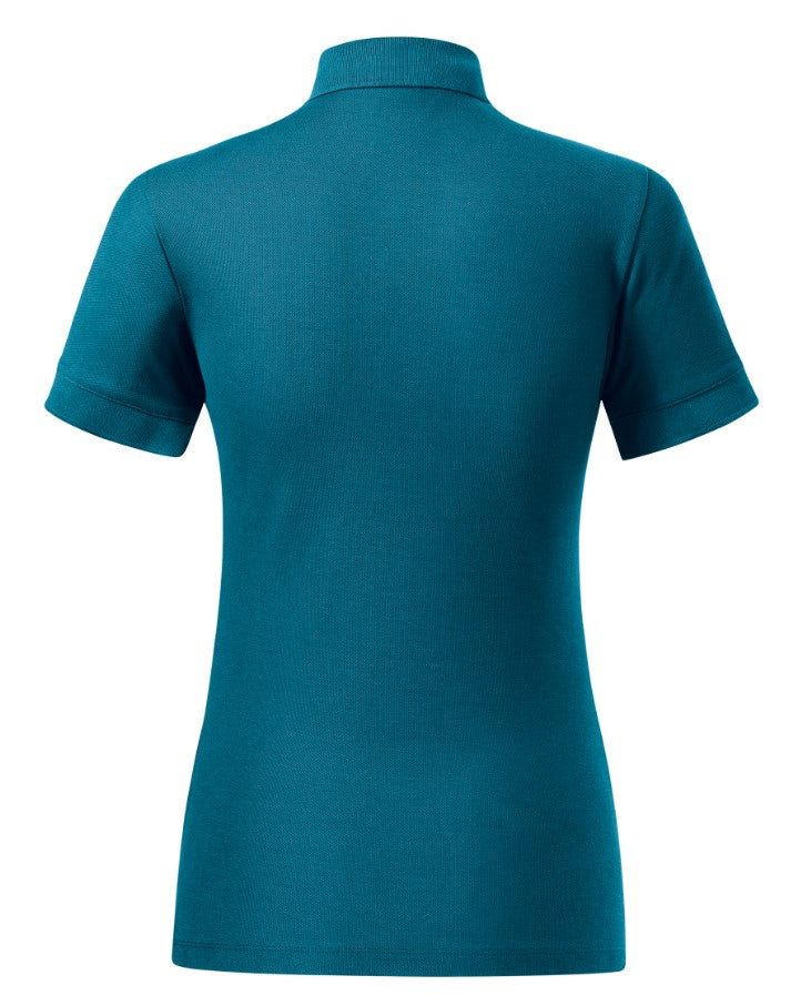 Ladies Prime Polo-Shirt aus Bio Baumwolle (GOTS)- Petrol Blue