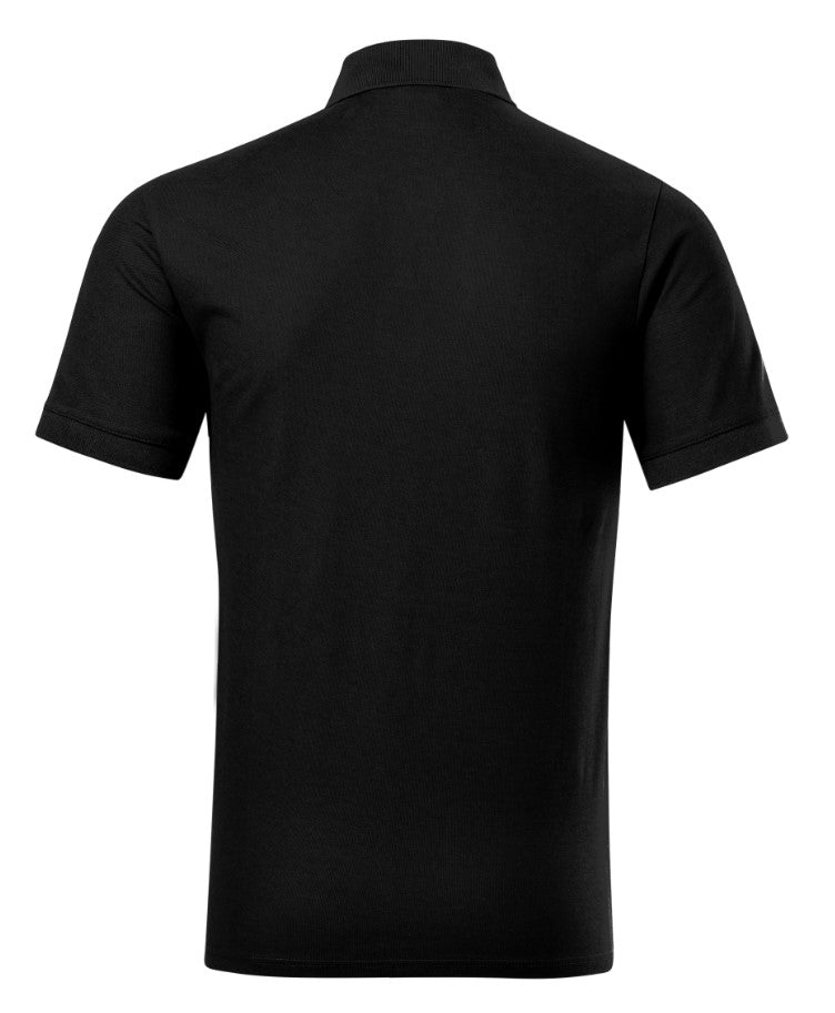 Prime Polo-Shirts Kurzarm- 100% Bio-Baumwolle (GOTS)- Phantom Black