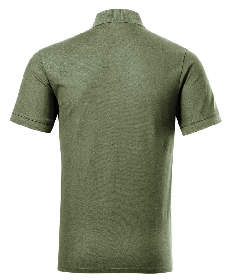 Prime Polo-Shirts Kurzarm- 100% Bio-Baumwolle (GOTS)- Khaki-Light