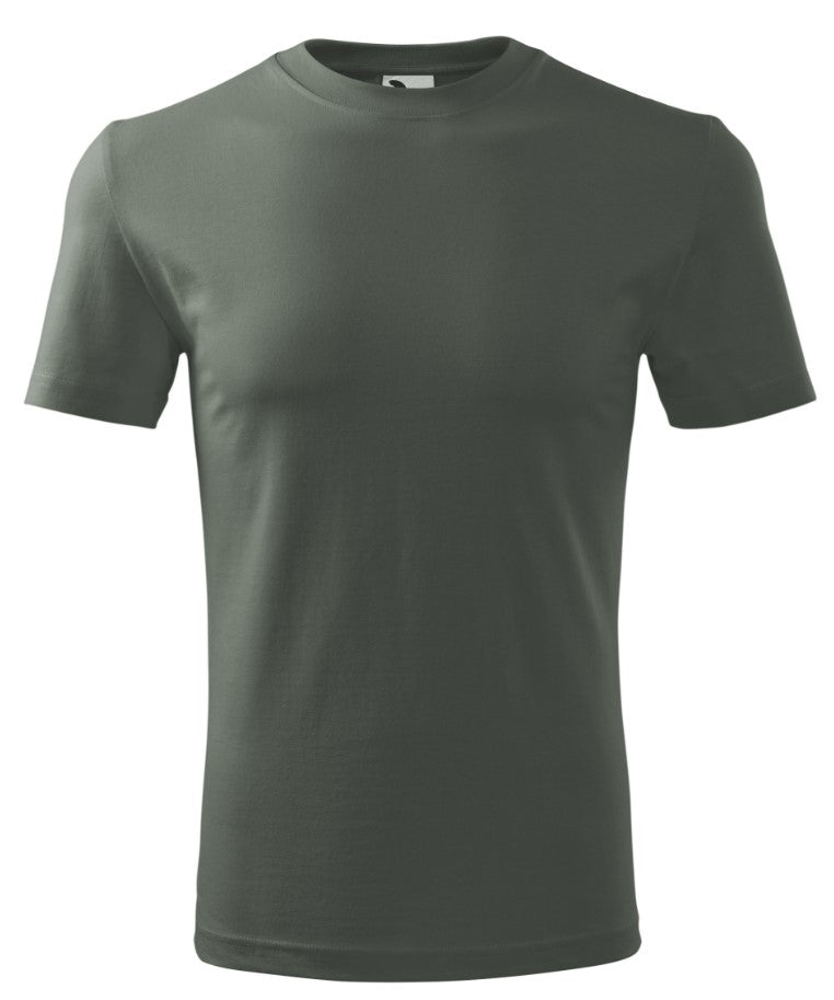 T-Shirts Kurzarm aus Baumwolle- Graphit