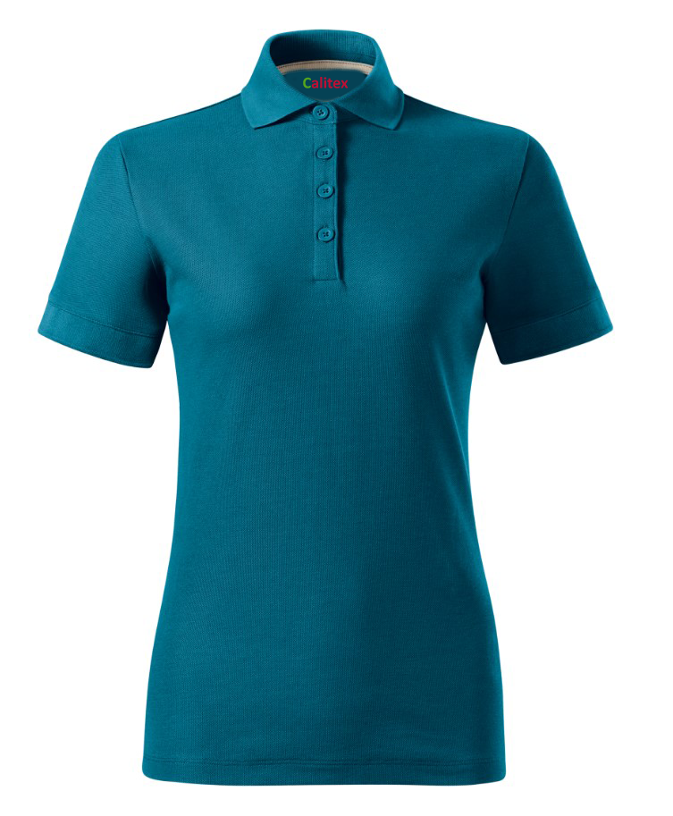 Ladies Prime Polo-Shirt aus Bio Baumwolle (GOTS)- Petrol Blue