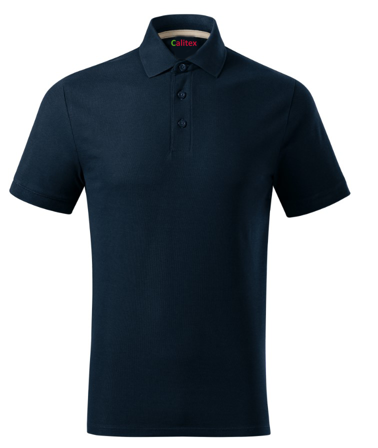 Prime Polo-Shirts Kurzarm- 100% Bio-Baumwolle (GOTS)- Navy Blau