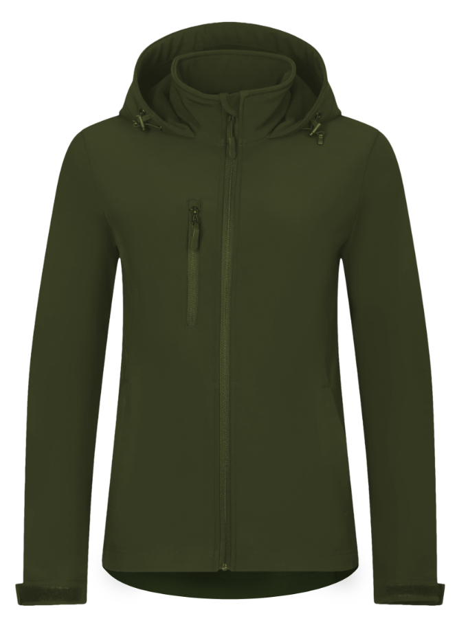 Softshelljacke Damen Farbe Dark Green