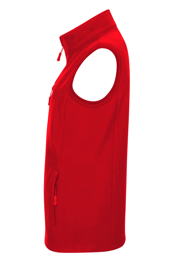 Softshellweste Damen Farbe Red